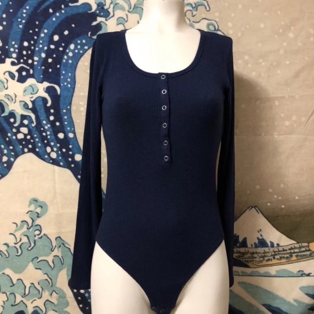 Button Down Bodysuit